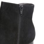 Ghete Scurte Negre cu Toc Vagam0369 - imagine 4