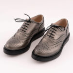 Pantofi Aurii cu Siret Vagam 0677