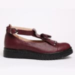 Pantofi Casual Decupati Bordo Vagam C0541 - imagine 6