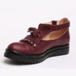 Pantofi Casual Decupati Bordo Vagam C0541 - imagine 3