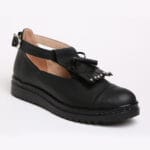 Pantofi Casual Decupati Negri Vagam  C0542 - imagine 2