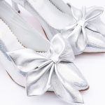 Pantofi Argintii cu Toc Subtire Vagam 1938 - imagine 3