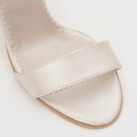 Sandale Crem cu Toc Gros Inalt 1368 - imagine 4