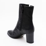 Botine Negre cu Fermoar Vagam1691 - imagine 4