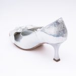 Pantofi Argintii cu Toc Subtire Vagam 1938 - imagine 4