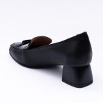 Pantofi Negri cu Toc Gros Scurt Vagam 1949 - imagine 2