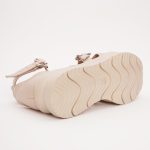 Pantofi Casual Decupati Crem Vagam 1227 - imagine 5