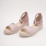 Sandale Roz cu Talpa Inalta Vagam 0968 - imagine 6