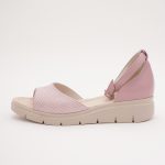 Sandale Roz cu Talpa Inalta Vagam 0968 - imagine 3