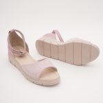 Sandale Roz cu Talpa Inalta Vagam 0968 - imagine 7