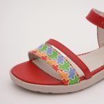Sandale Rosii cu Talpa Joasa Vagam0972 - imagine 5