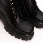 Ghete Negre cu Talpa Inalta Vagam 1292 - imagine 2