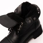Ghete Negre cu Blana Vagam 1293 - imagine 2