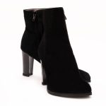 Botine Negre cu Fermoar Vagam1298 - imagine 3