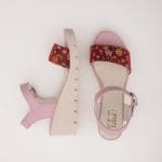 Sandale Roz cu Talpa Inalta Vagam 0960 - imagine 7