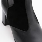 Ghete Negre cu Toc Vagam1438 - imagine 4