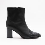 Botine Negre cu Fermoar Vagam1418