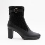 Botine Negre cu Fermoar Vagam1426