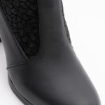 Botine Negre cu Fermoar Vagam1426 - imagine 4