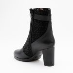 Botine Negre cu Fermoar Vagam1426 - imagine 3