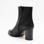 Botine Negre cu Fermoar Vagam1418 - imagine 2