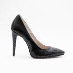 Pantofi Stiletto Negri Luciosi Vagam1420