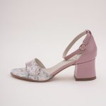 Sandale Roz cu Toc Vagam 0954 - imagine 3