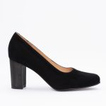 Pantofi Negri cu Toc Gros Vagam1519 - imagine 5