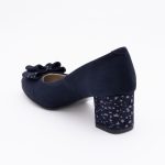 Pantofi Bleumarin cu Toc Gros Vagam1500 - imagine 4