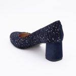 Pantofi Bleumarin cu Toc Gros Vagam1510 - imagine 4