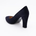 Pantofi Bleumarin cu Toc Gros Vagam1504 - imagine 4