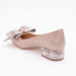 Pantofi Bej cu Toc Gros Vagam1497 - imagine 3