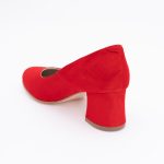 Pantofi Rosii cu Toc Gros Vagam1467 - imagine 4