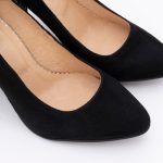 Pantofi Negri cu Toc Gros Vagam1487 - imagine 5