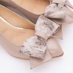 Pantofi Bej cu Toc Gros Vagam1497 - imagine 5