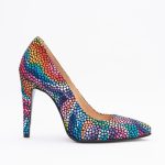 Pantofi Stiletto Multicolori Vagam1518 - imagine 3