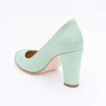 Pantofi Verzi cu Toc Gros Vagam1522 - imagine 4
