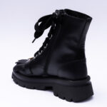 Ghete Negre cu Talpa Inalta Vagam 2063 - imagine 3