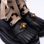 Ghete Negre cu Talpa Inalta Vagam 2052 - imagine 4