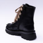 Ghete Negre cu Talpa Inalta Vagam 2052 - imagine 3