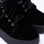 Ghete Negre cu Talpa Inalta Vagam 2054 - imagine 4