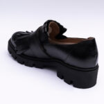 Pantofi Dama Loafers Negri cu Talpa Inalta Vagam 2111 - imagine 4