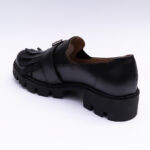 Pantofi Dama Loafers Negri cu Talpa Inalta Vagam 2099 - imagine 4