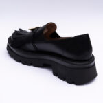 Pantofi Dama Loafers Negri cu Talpa Inalta Vagam 2102 - imagine 4