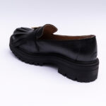 Pantofi Dama Loafers Negri cu Talpa Inalta Vagam 2101 - imagine 4
