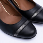 Pantofi Dama Negri cu Toc Lat Vagam2120 - imagine 4