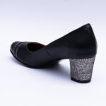 Pantofi Dama Negri cu Toc Lat Vagam2120 - imagine 2