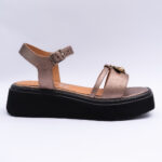 Sandale Dama Roz Pal cu Talpa Inalta Vagam2148 - imagine 2