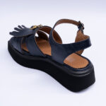Sandale Dama Bleumarin cu Talpa Inalta Vagam2178 - imagine 3
