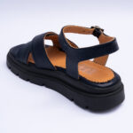 Sandale Dama Bleumarin cu Talpa Inalta Vagam2186 - imagine 3